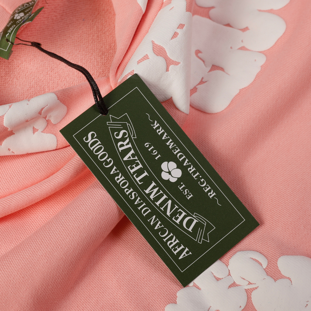 Ensemble de survêtement en denim rose