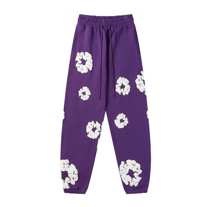 Ensemble de survêtement en denim violet