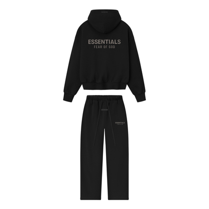 Survêtement noir Essentials