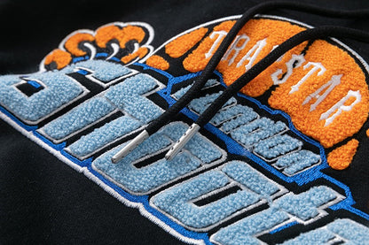 Survêtement noir et orange London Shooters