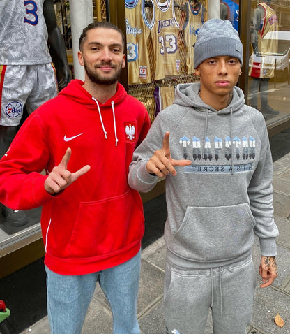 Survêtement à capuche gris Secret Decoded 2.0