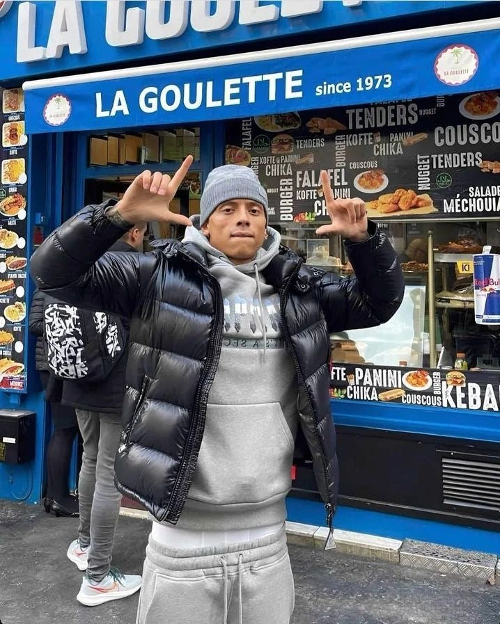 Survêtement à capuche gris Secret Decoded 2.0