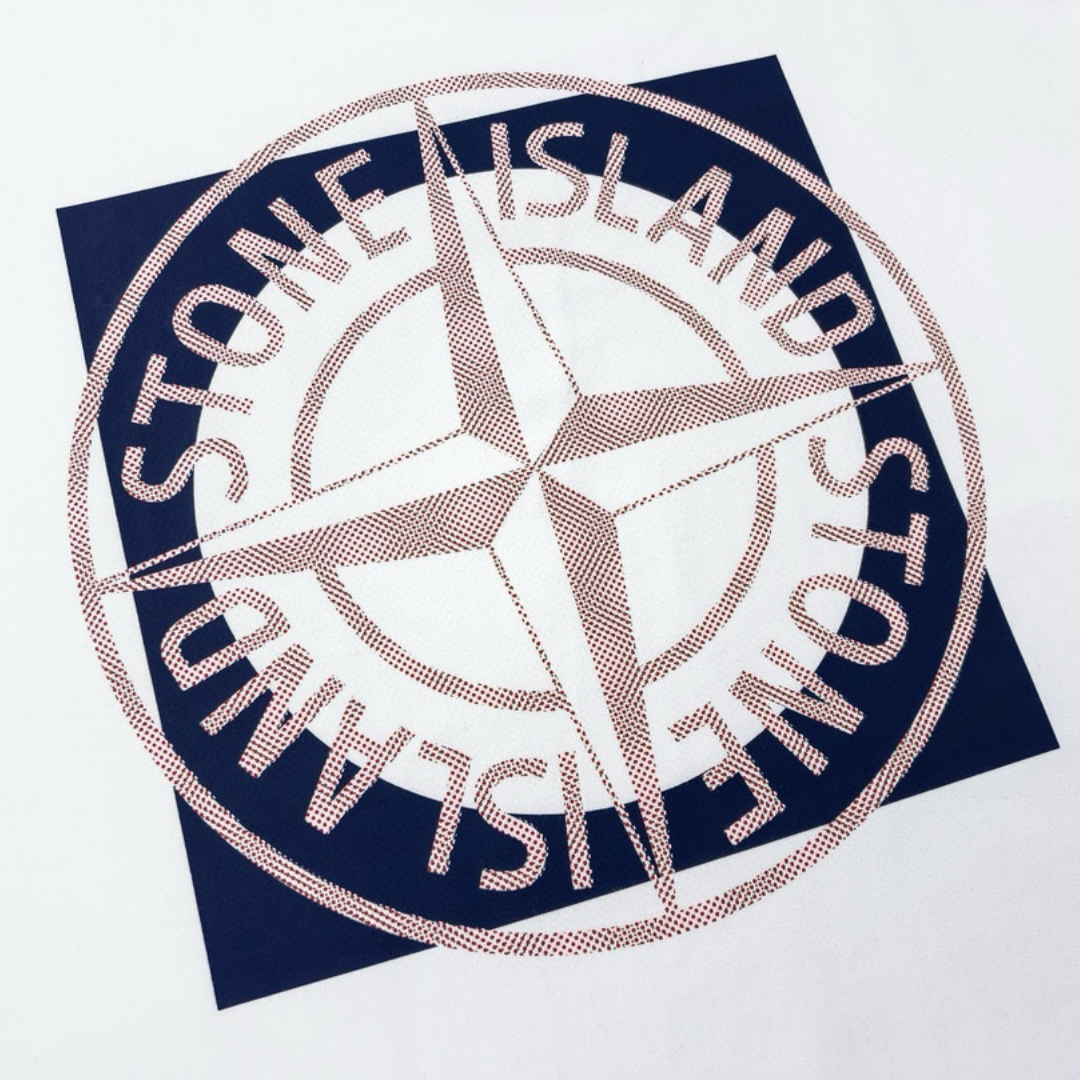 T-shirt monochrome pierre