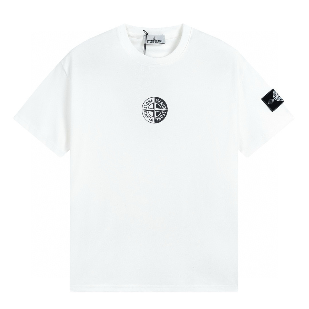 T-shirt monochrome pierre
