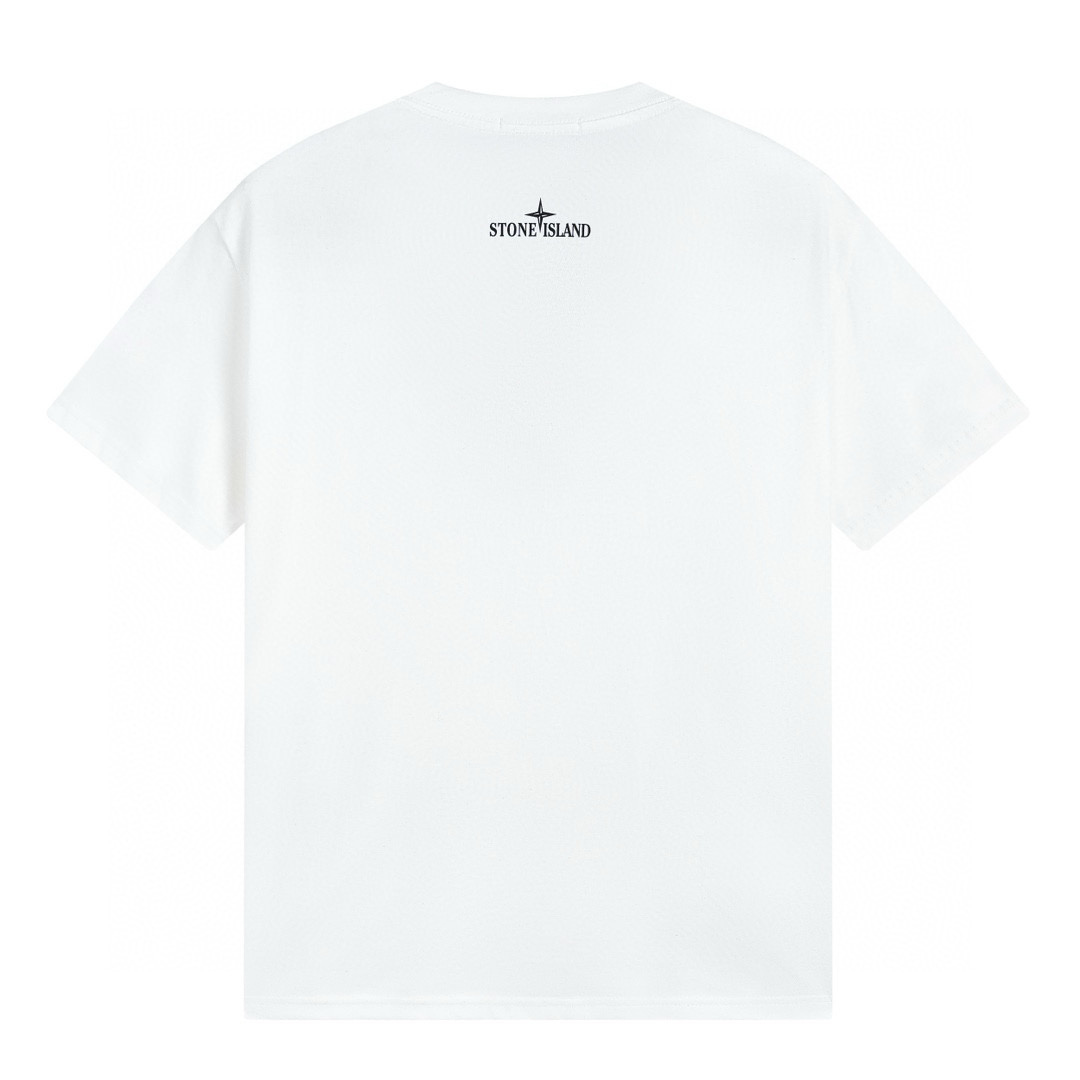 T-shirt monochrome pierre