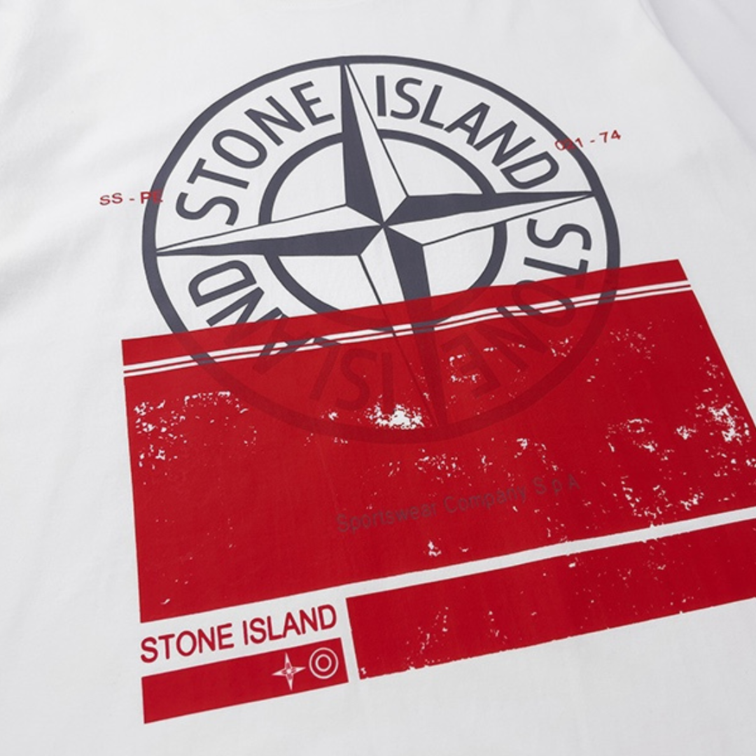 T-shirt Stone Polychromic