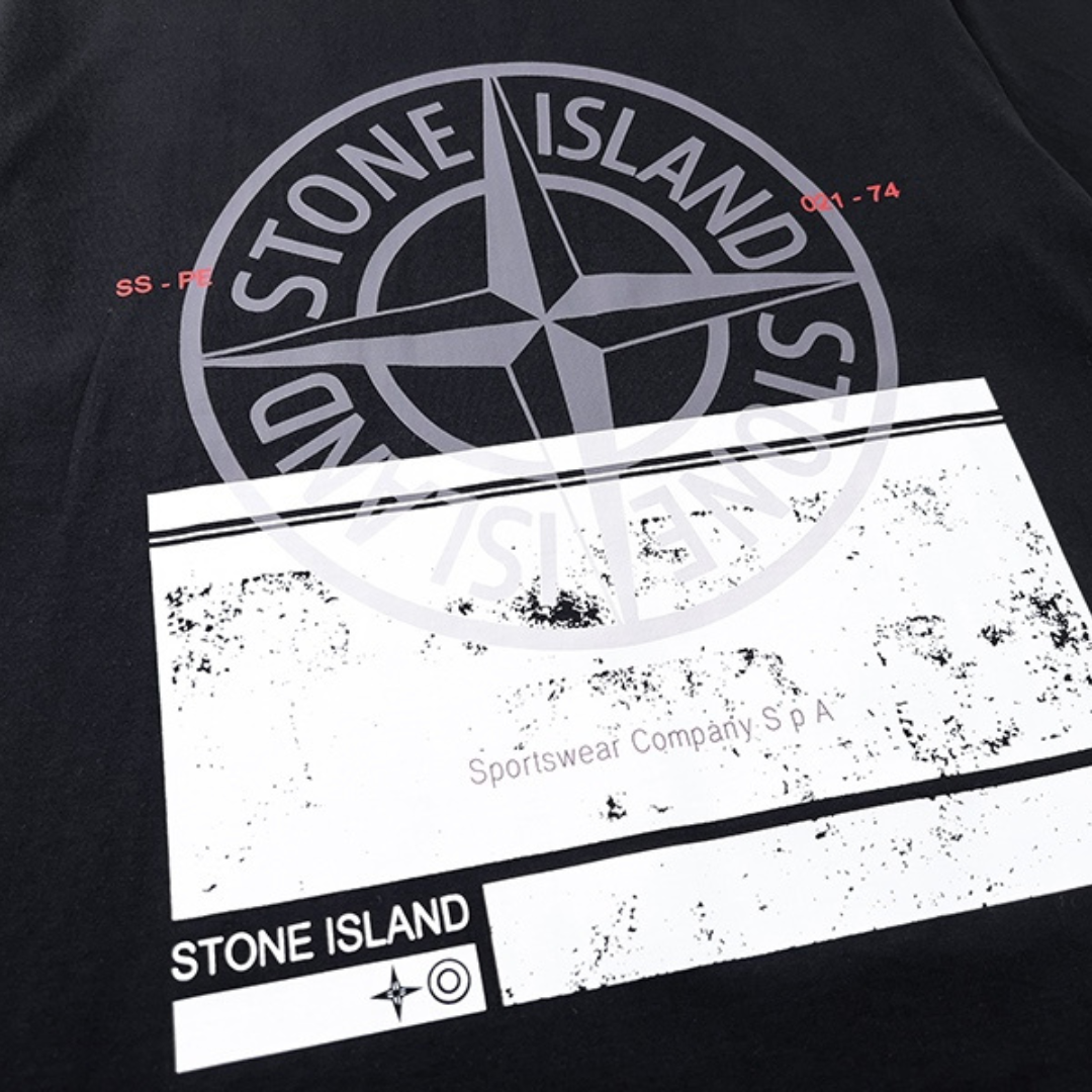 T-shirt Stone Polychromic