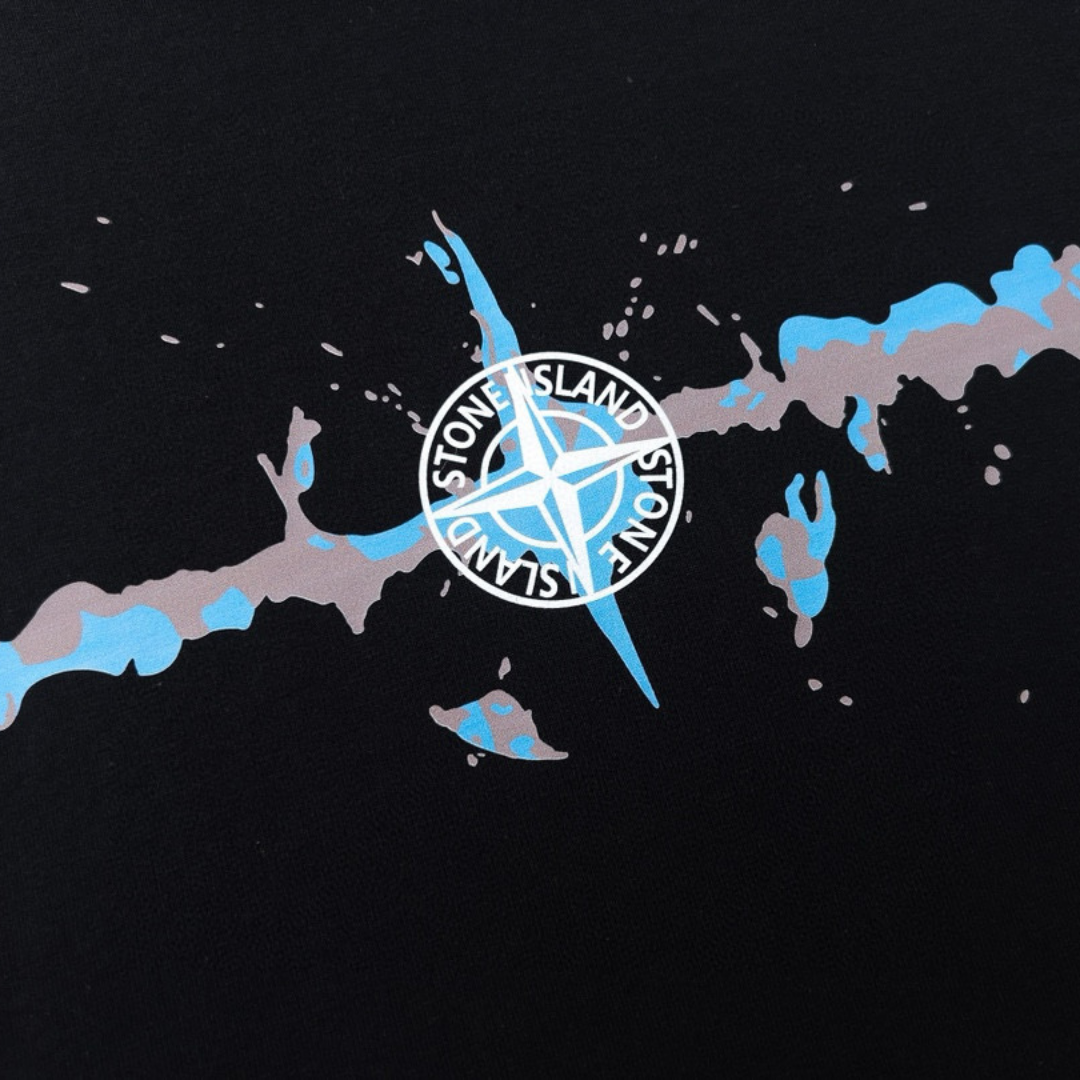 T-shirt Stone Polychromic