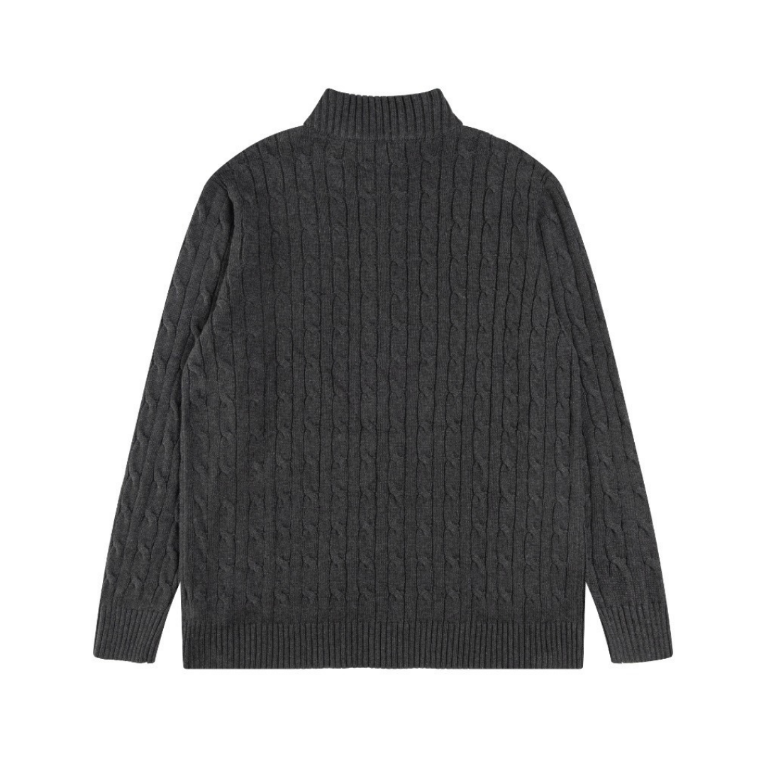 Pull Polo à fermeture éclair intégrale