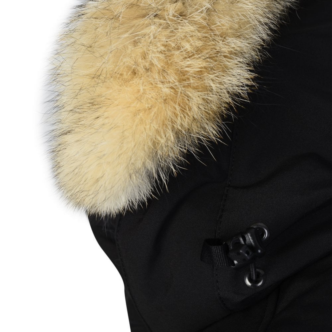 Parka noire Goose Emory