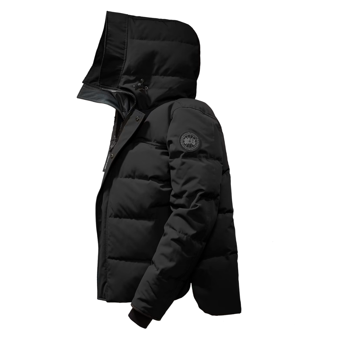 Parka noire Goose McMillan Black Label 