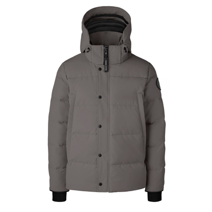 Parka Goose Wyndham Grey Black Label 