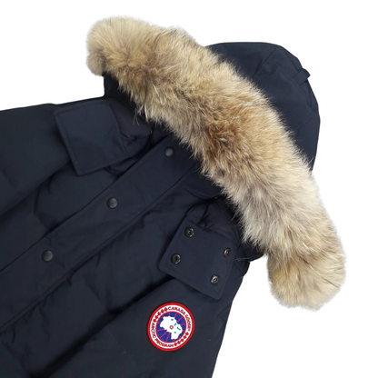 Parka bleu marine Goose Wyndham 