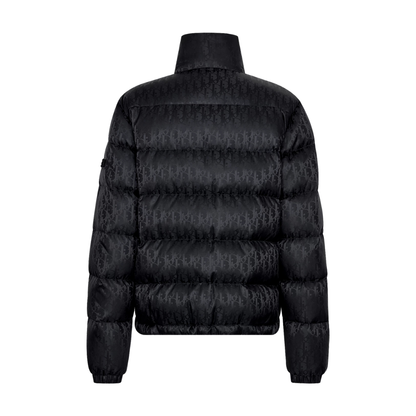 Veste noire monogrammée