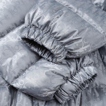 Veste grise monogrammée