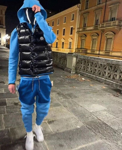 Gilet à capuche monogrammé