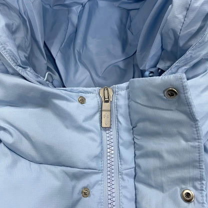 Veste bleue ciel secrète
