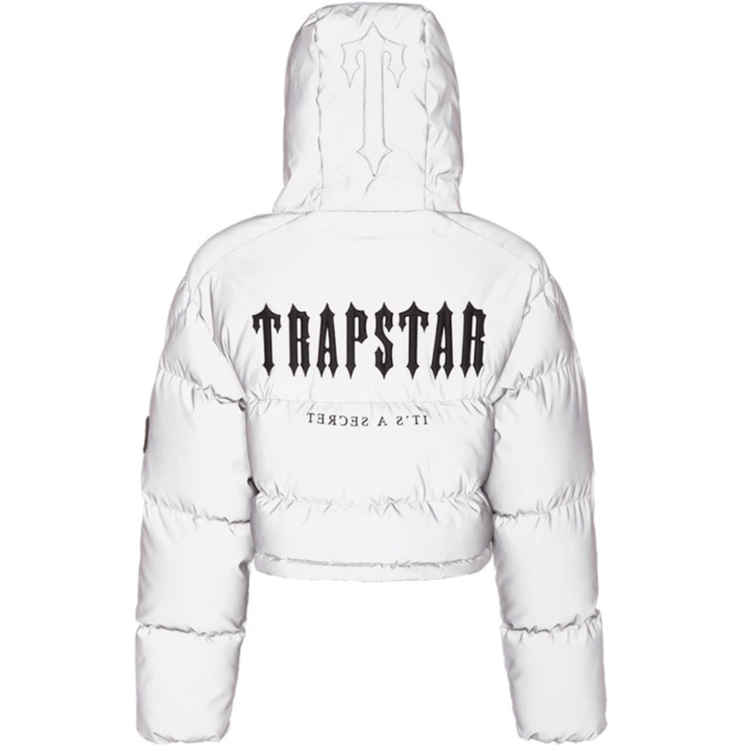 Veste réfléchissante grise à capuche pour femme Decoded 2.0