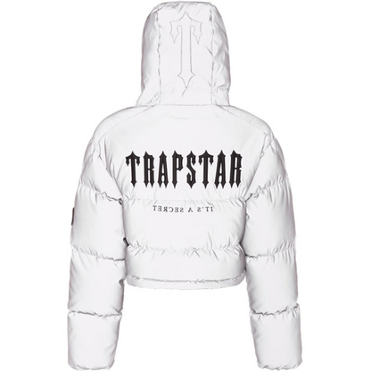 Veste réfléchissante grise à capuche pour femme Decoded 2.0