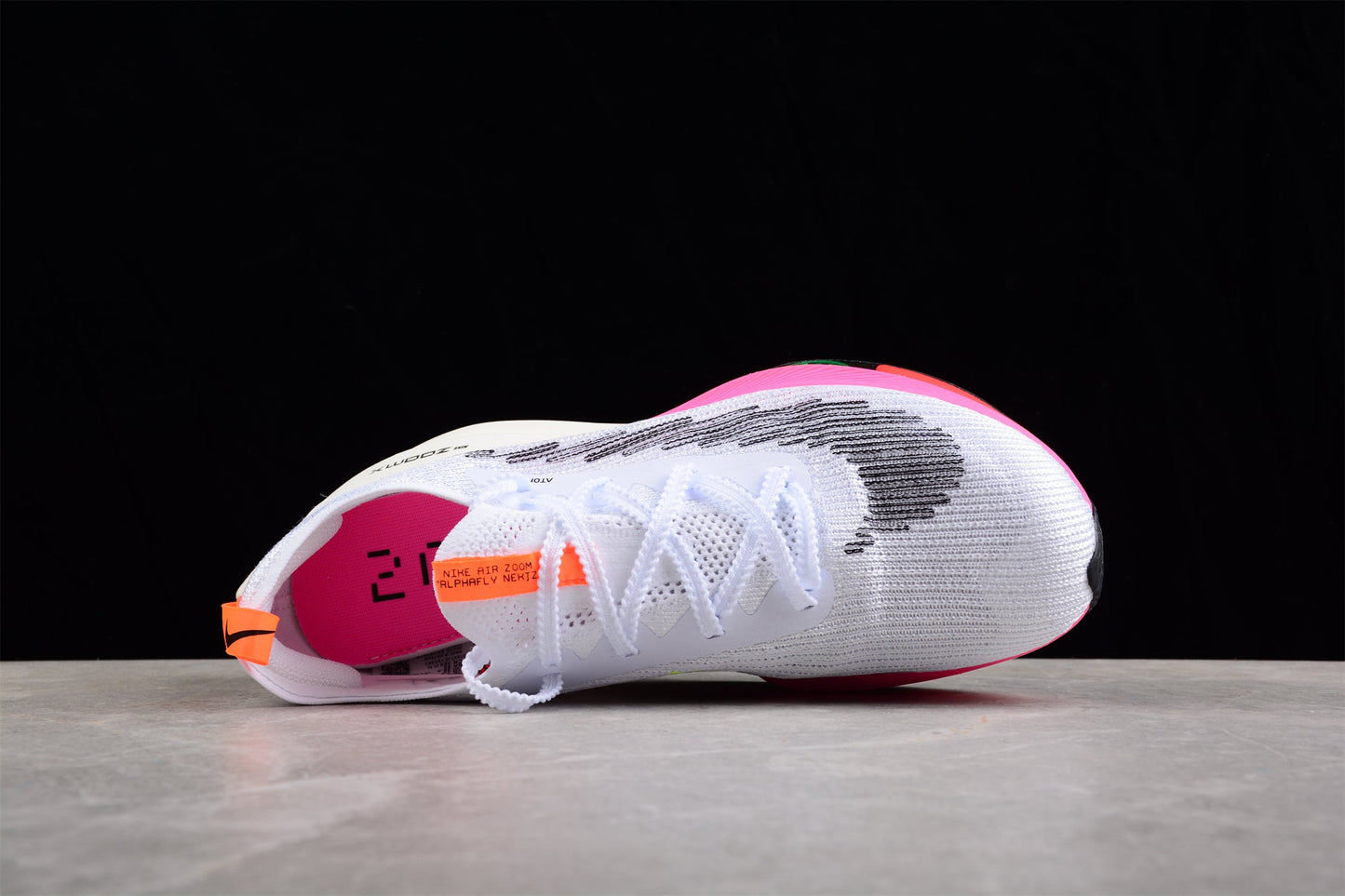 Zoom Alphafly NEXT% 2 Blanc et Rose 