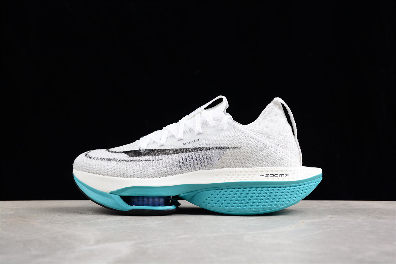 Zoom Alphafly NEXT% 2 Blanc et Turquoise