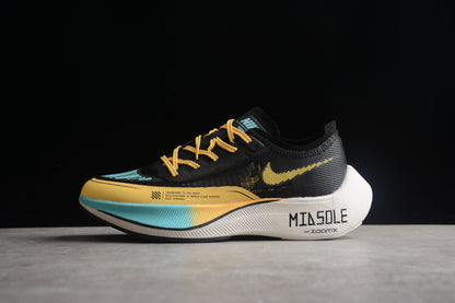 ZoomX Vaporfly NEXT% 2 Noir, turquoise et jaune