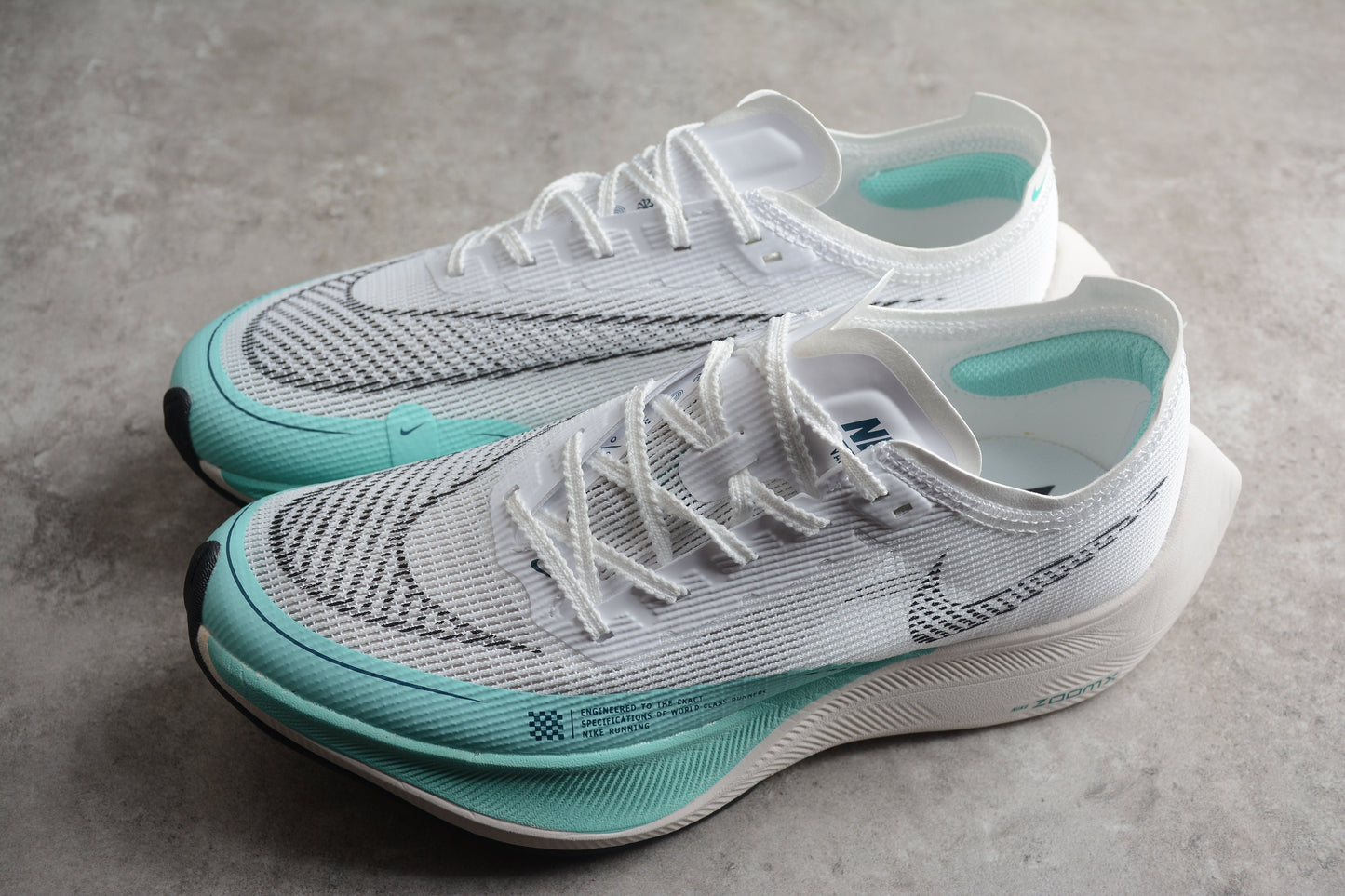 ZoomX Vaporfly NEXT% 2 Bleu-Vert et Noir 