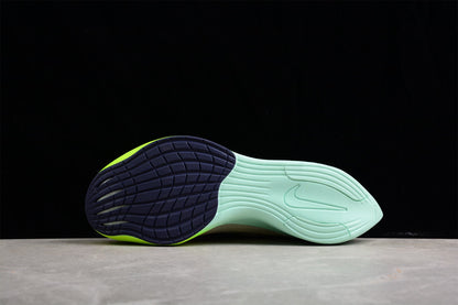 ZoomX Vaporfly NEXT% 2 Crème, Vert néon et Turquoise 