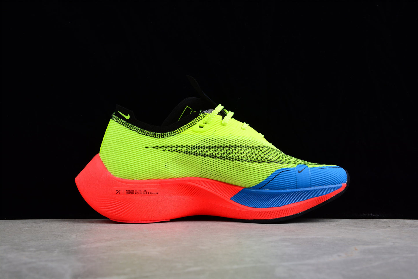 ZoomX Vaporfly Next % 2 Vert, Bleu et Rouge