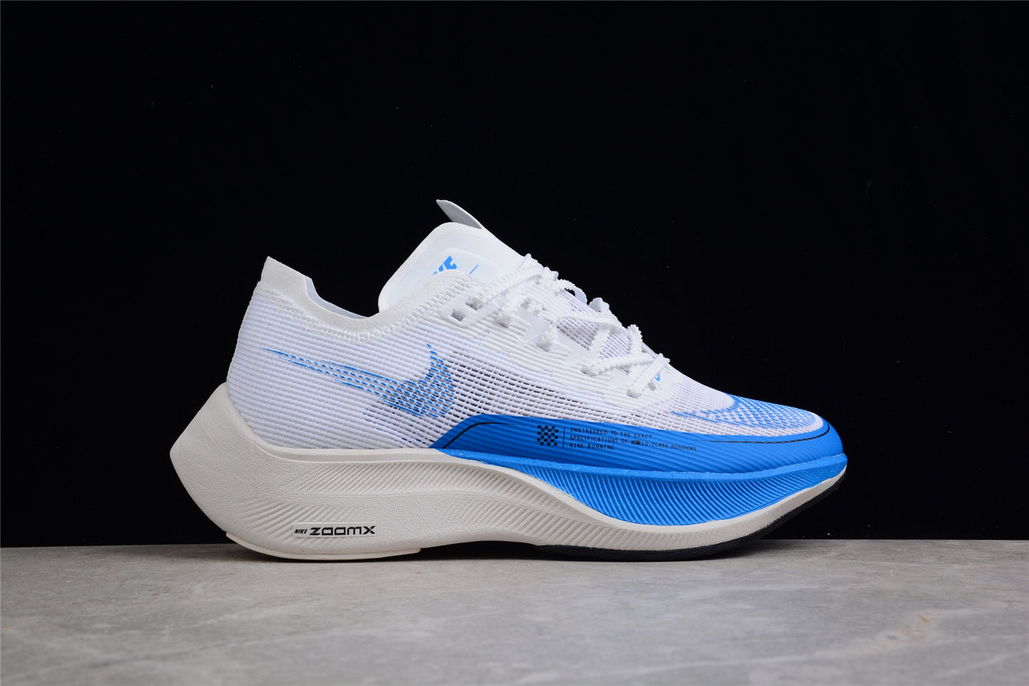 ZoomX Vaporfly NEXT% 2 Blanc et Bleu