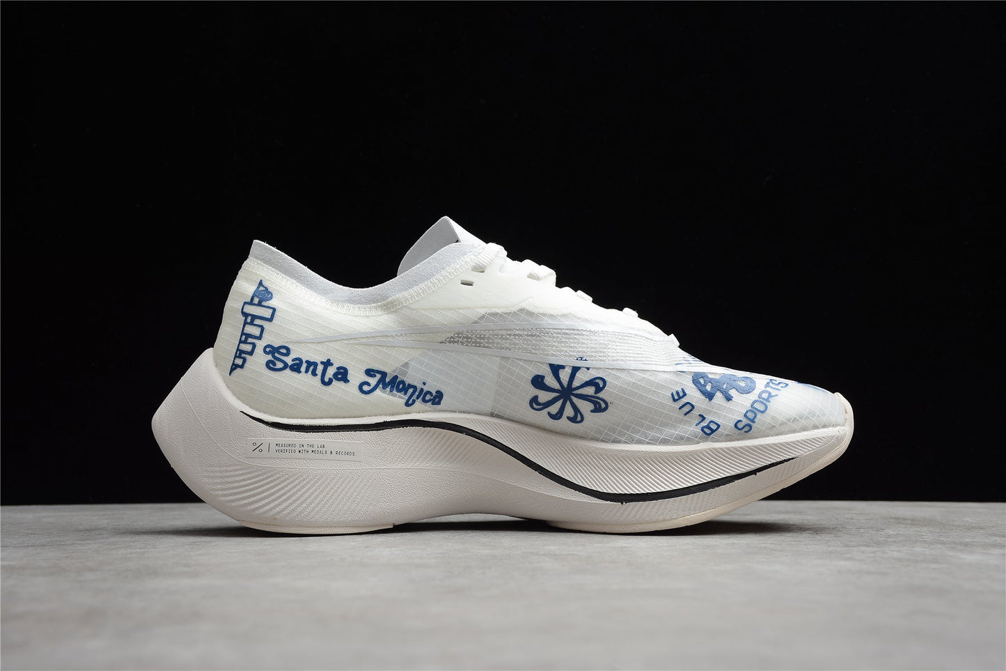 ZoomX Vaporfly NEXT% 2 Blanc et Bleu 