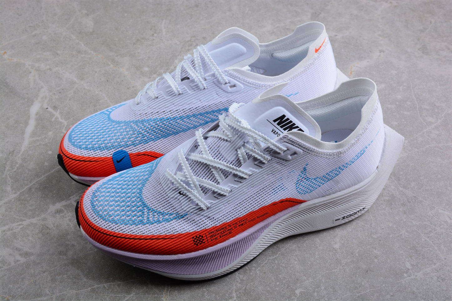 ZoomX Vaporfly NEXT% 2 Blanc et Orange