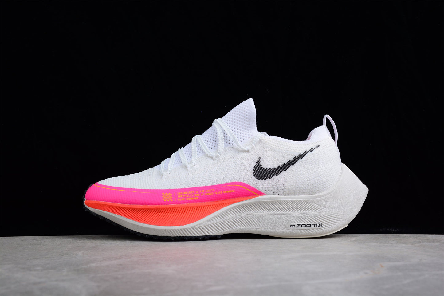 ZoomX Vaporfly NEXT% 2 Blanc et Rose 