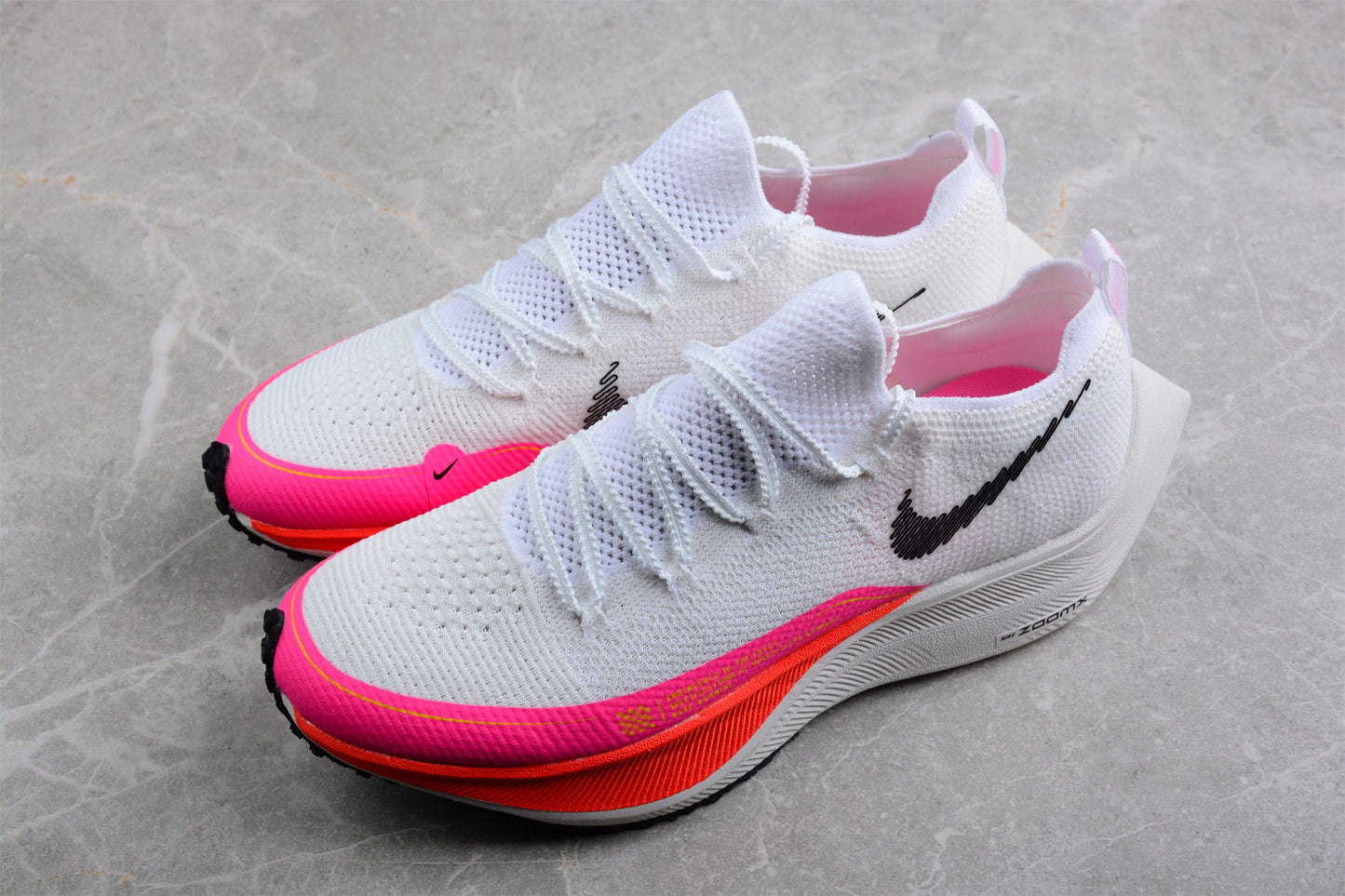 ZoomX Vaporfly NEXT% 2 Blanc et Rose 