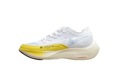 ZoomX Vaporfly NEXT% 2 Blanc et Jaune