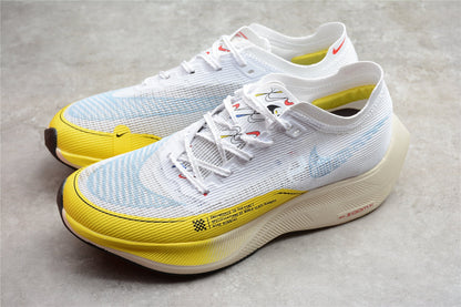 ZoomX Vaporfly NEXT% 2 Blanc et Jaune