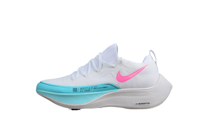 ZoomX Vaporfly NEXT% 2 Blanc, Rose et Turquoise