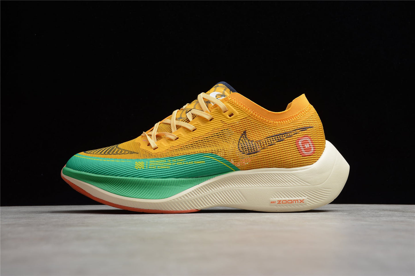 ZoomX Vaporfly NEXT% 2 Jaune et Vert