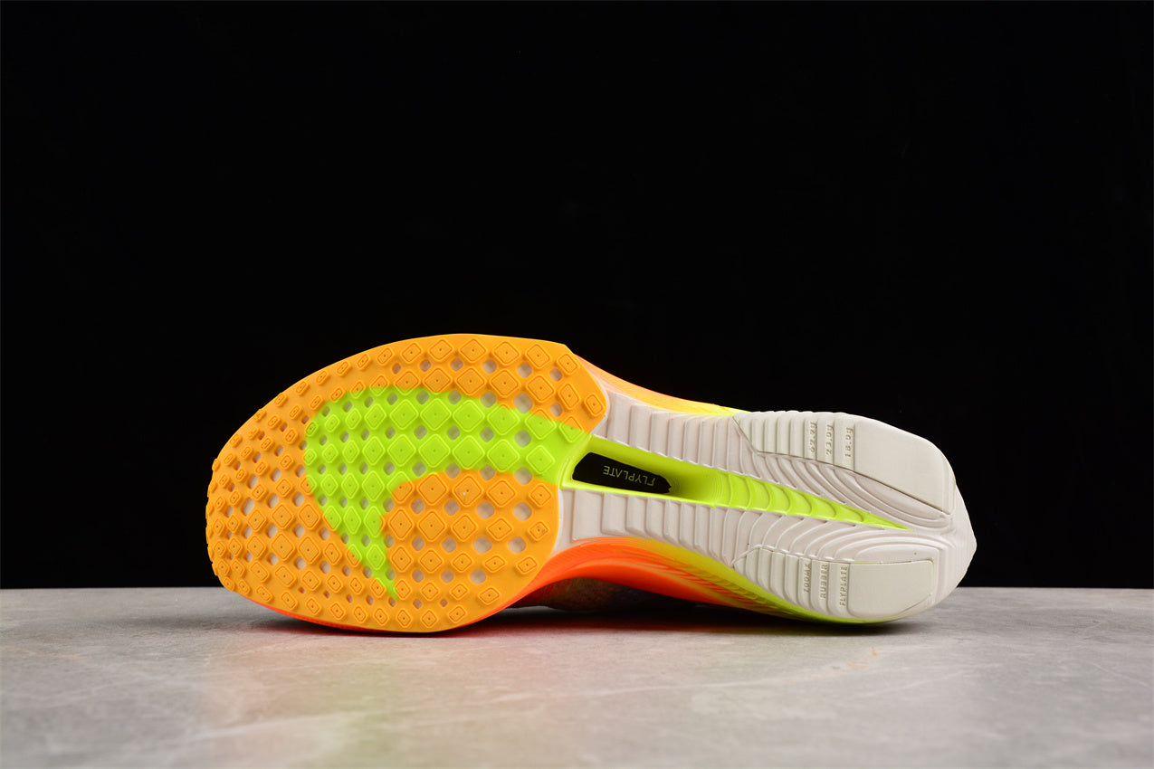 ZoomX Vaporfly Next 2 Blanc, Orange et Bleu